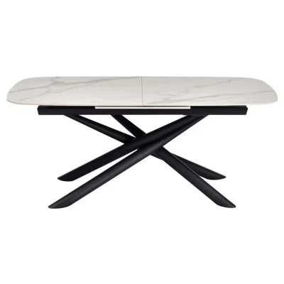 Ceramic table Dino TML-960 calacatta crystal black